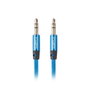 Lanberg Cable Estéreo CA-MJMJ-10CU-0030-BL 3,5mm Macho/Macho Azul